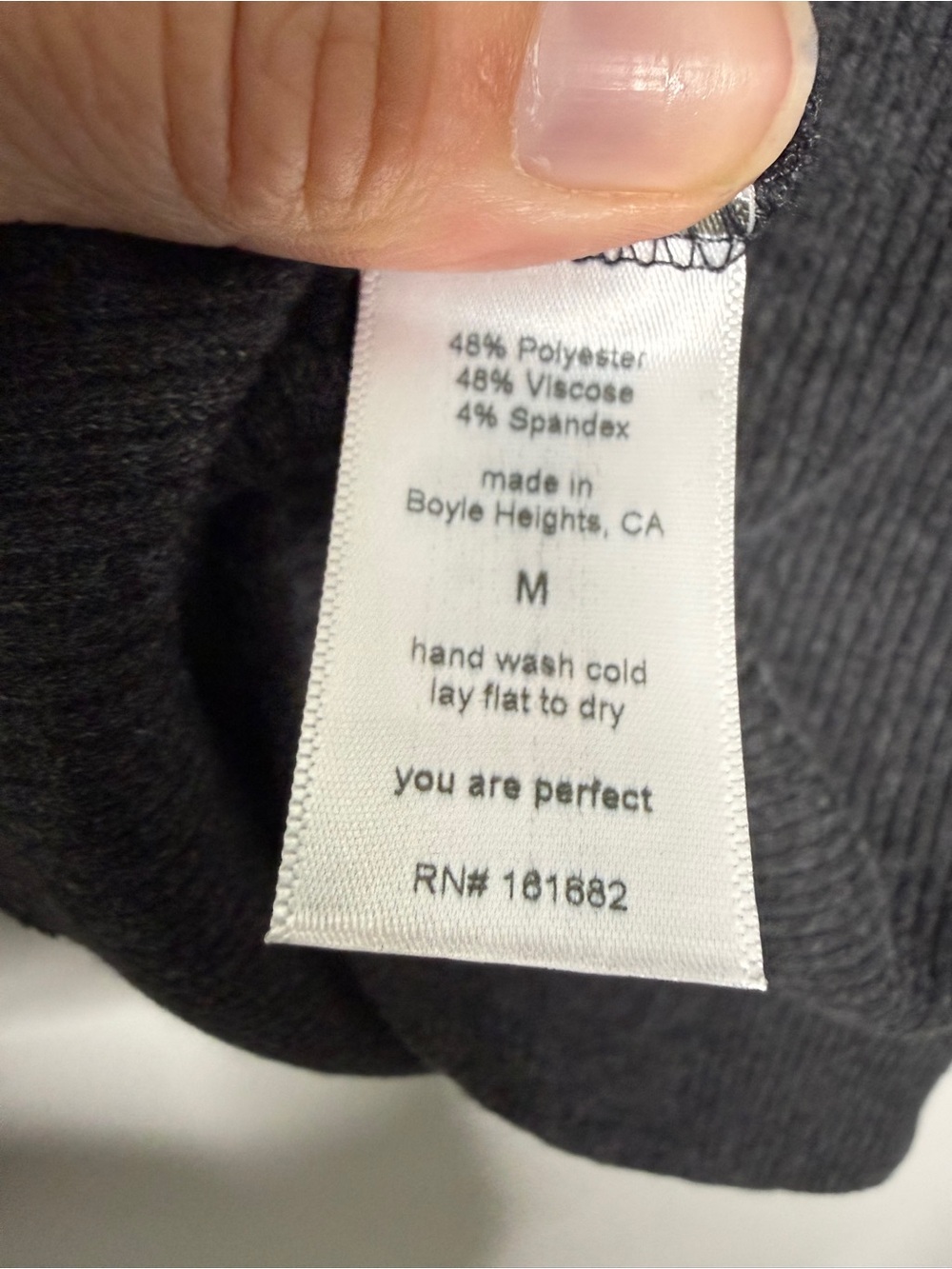 PerfectWhiteTee Noelle Mock Neck Top M - Picture 4 of 6
